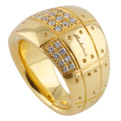 Salvini Gold and Diamond Ring