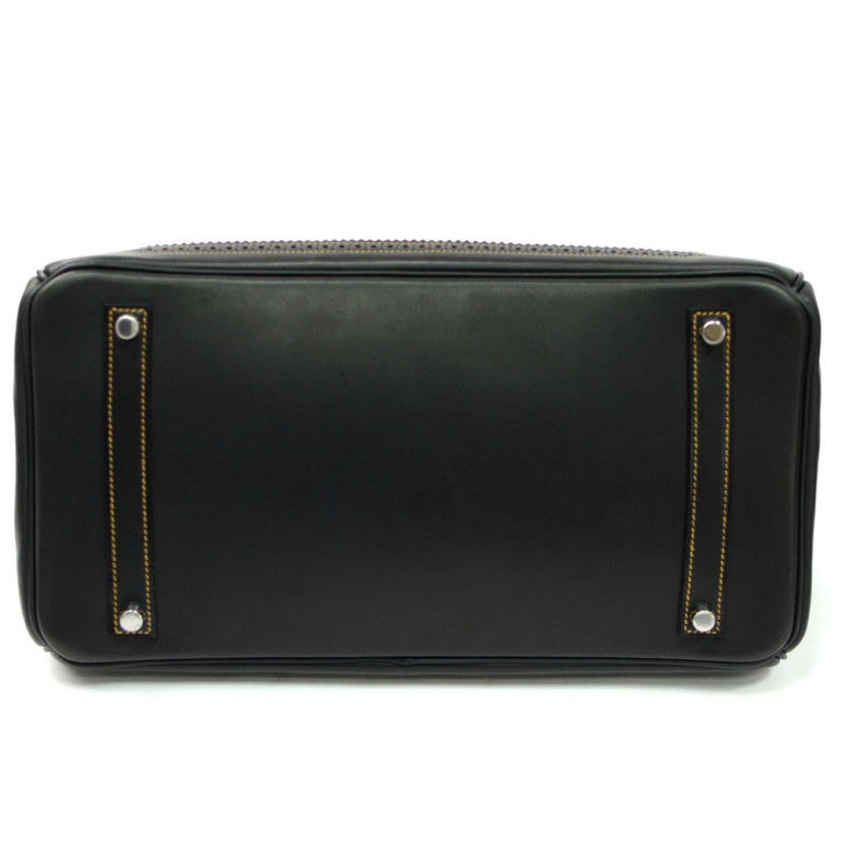 Hermes Birkin Denim Ghillies Limited Edition Palladium Hardware 3
