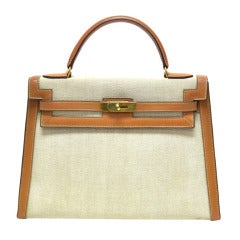 Hermes Kelly two tone 32 cm