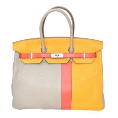 Hermes Birkin Dual Tone Yellow