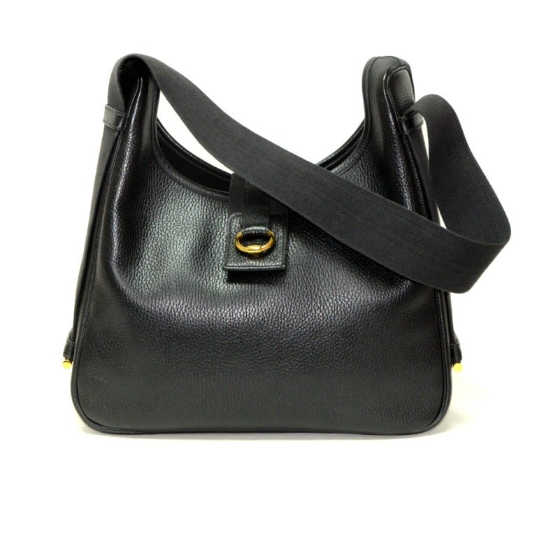 Brand: Hermes
Style: Sako
Color: Black
Hardware: Gold
Date Code: Y Circle