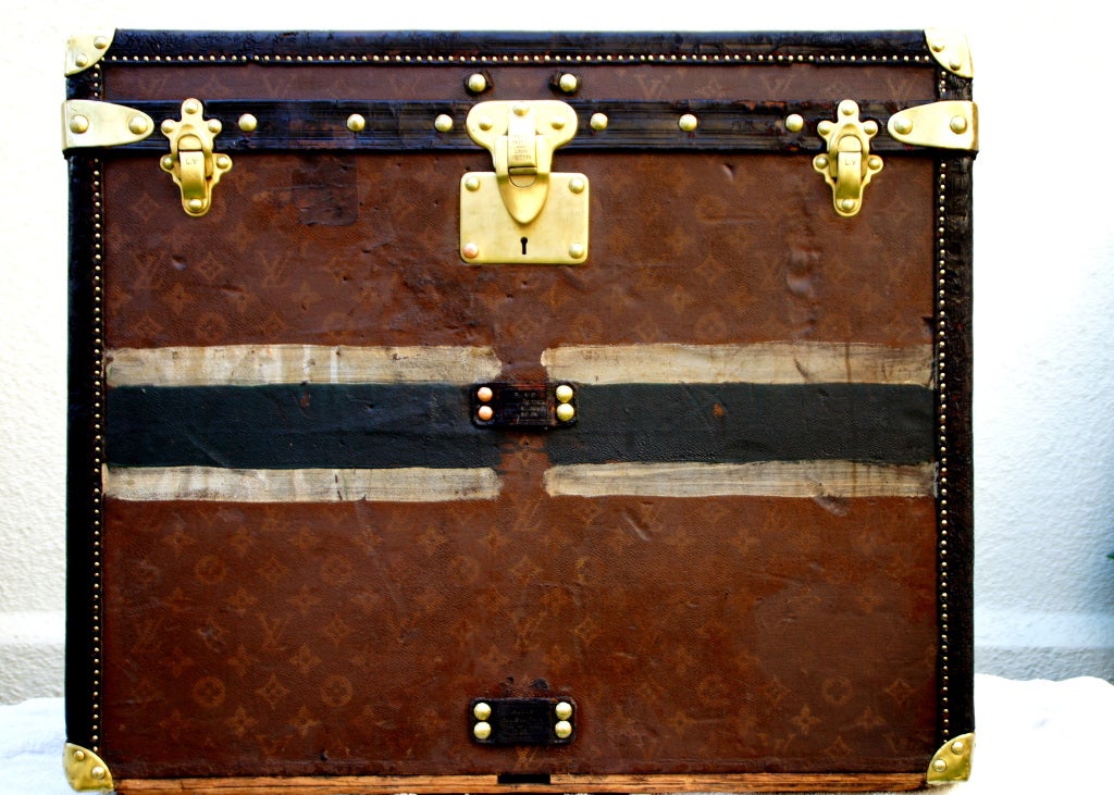 Unique Louis vuitton hat trunk commonly referred to as a 