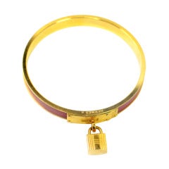 Hermes Kelly Cadena Charm Bangle