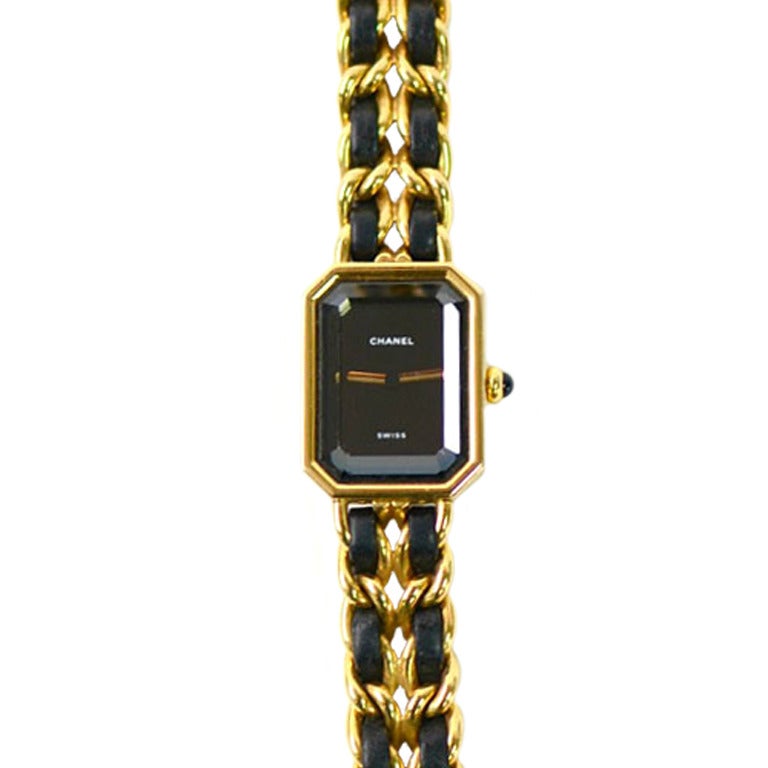 Chanel Lady's Yellow Gold Wristwatch at 1stdibs