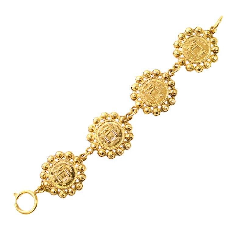Vintage Chanel Bracelet at 1stdibs