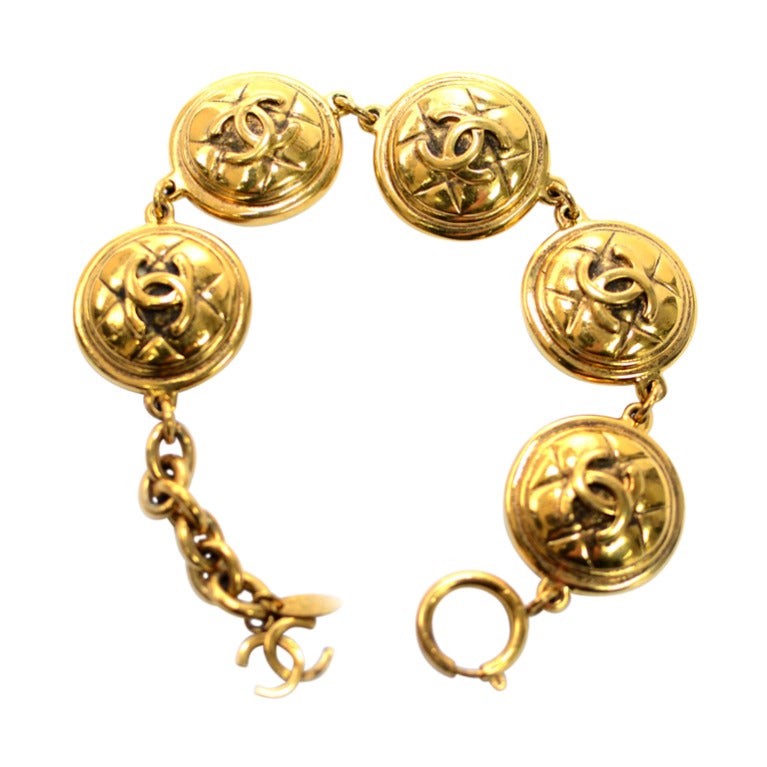 Vintage Chanel Bracelet at 1stdibs