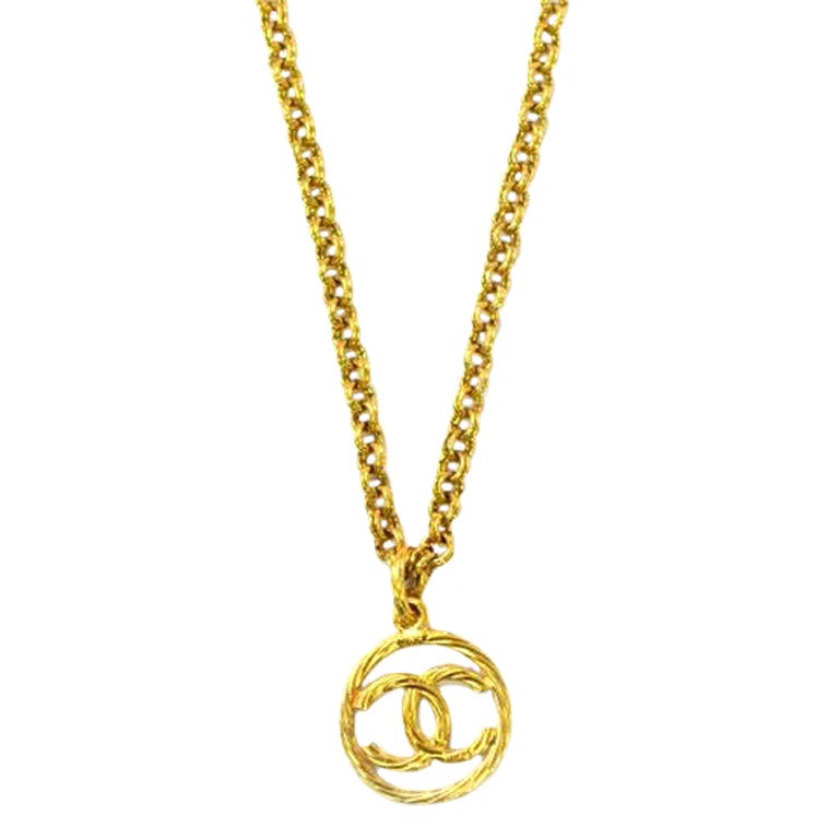 Chanel necklace circle Clearance