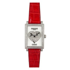 Pierre Kunz Lady's White Gold and Diamond Cupidon Wristwatch