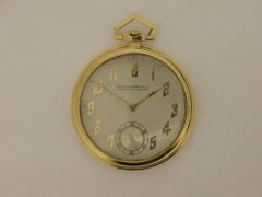 Patek Philippe Yellow Gold Art Deco Pocket Watch