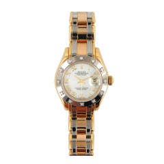 Rolex Lady's Tridor Masterpiece Wristwatch Ref 80318