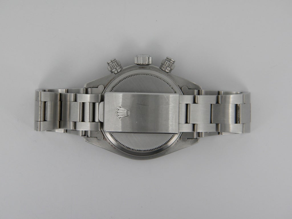 Rolex Stainless Steel Daytona Wristwatch Ref 6263 Circa 1974