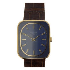 Patek Philippe Yellow Gold Ellipse Wristwatch Ref 3582