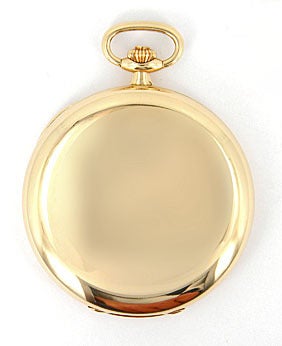 Patek Philippe Yellow Gold Hunting Case Pocket Watch In Excellent Condition For Sale In Boston, MA