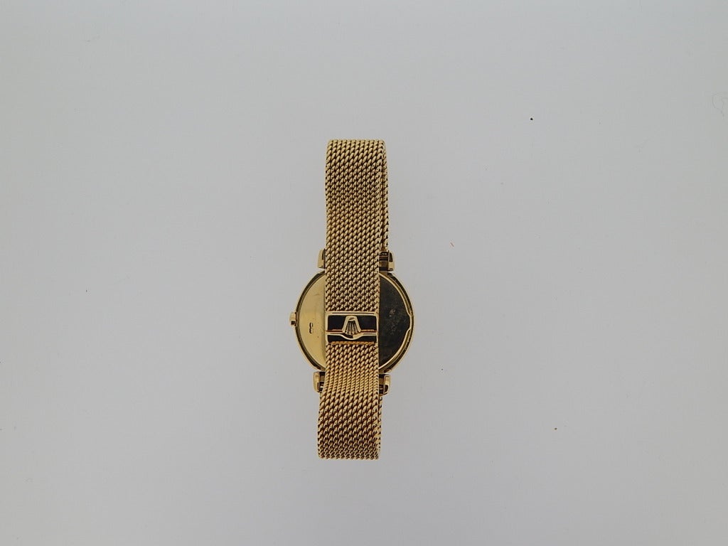 Women's Rolex Lady's Yellow Gold Cellini Wristwatch with Bracelet Ref 6622 For Sale