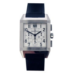 Jaeger-LeCoultre Stainless Steel Reverso Squadra Wristwatch