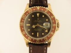 Rolex Yellow Gold GMT-Master Wristwatch Ref 16758