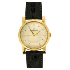 Vacheron & Constantin Yellow Gold Oversized Wristwatch