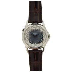 Patek Philippe Platinum Worldtime Wristwatch Ref 5110P