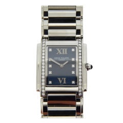 Patek Philippe Lady's Stainless Steel and Diamond Twenty-4 Watch