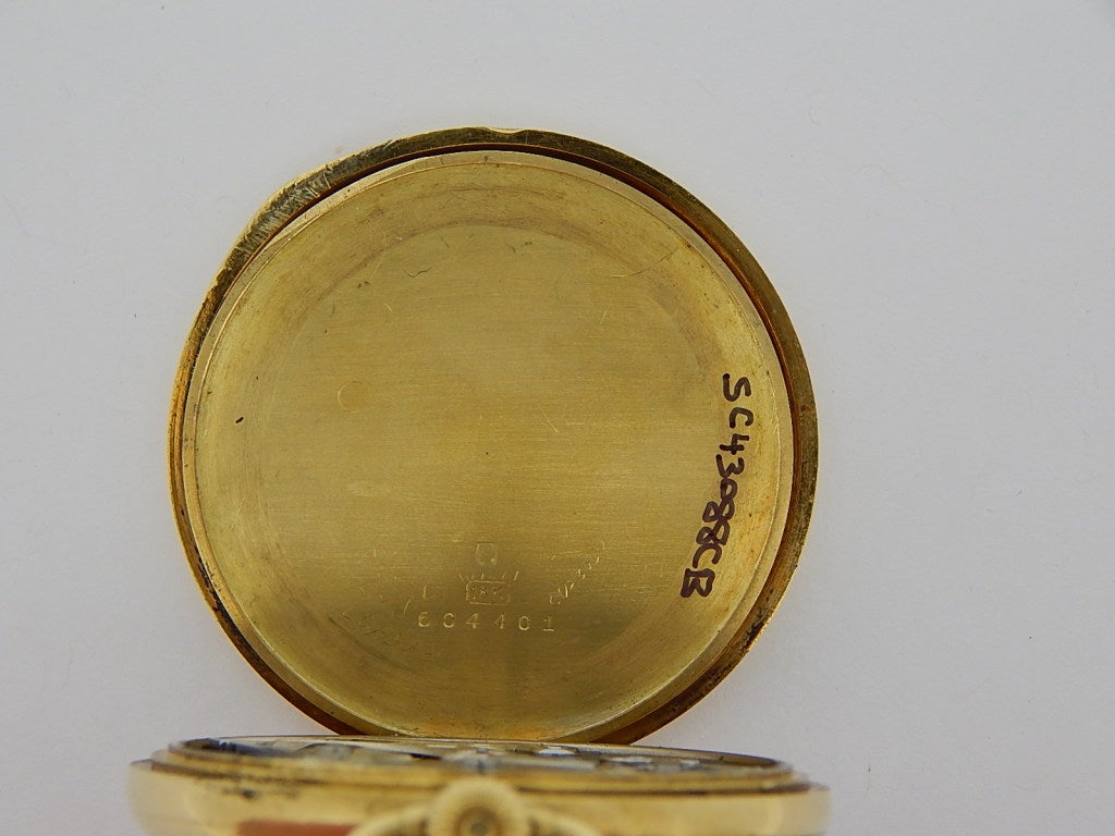 Patek Philippe Yellow Gold Pocket Watch circa 1920s 1
