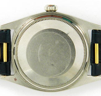 Women's or Men's Rolex White Gold Day-Date Wristwatch Ref 1803 circa 1960s