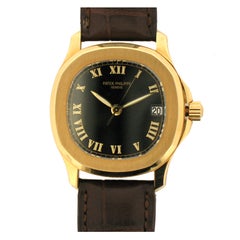 Patek Philippe Yellow Gold Aqaunaut Wristwatch Ref 5060J