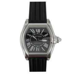 Cartier Stainless Steel Roadster Wristwatch with Date