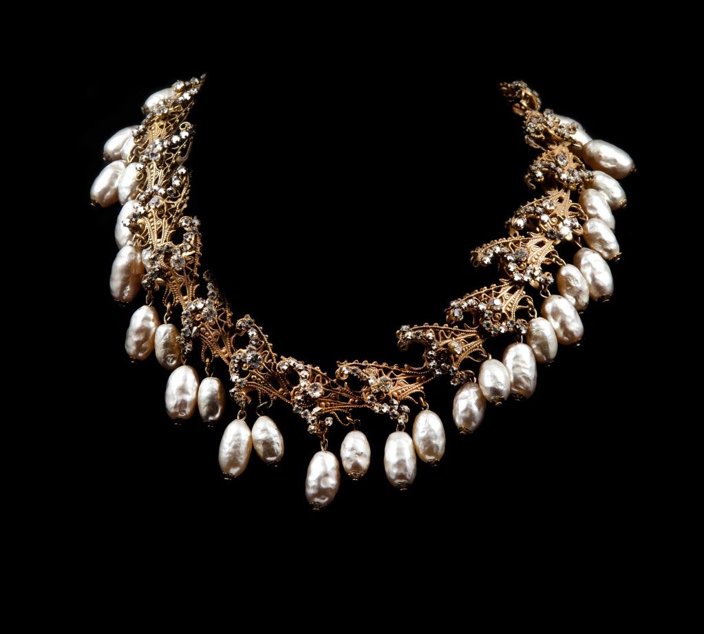 Miriam Haskell necklace