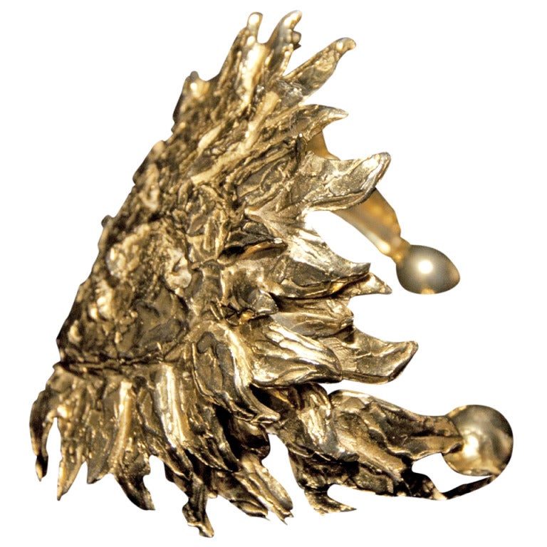 Cuff signed by Jean Cocteau For Sale