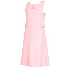 Courreges Hyperbole collectible vintage 1960s darling pink dress