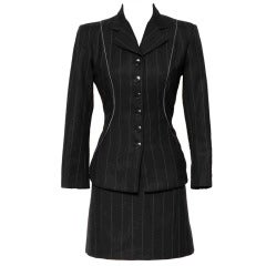Vintage ALAIA Pinstripe Suit