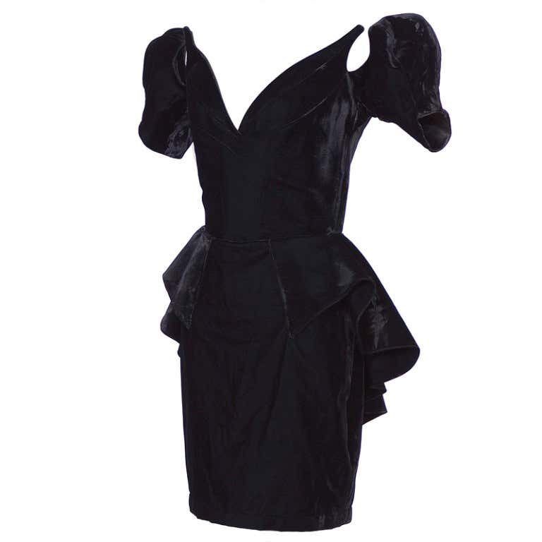 Vintage Iconic Thierry Mugler Dress at 1stDibs | thierry mugler dress ...