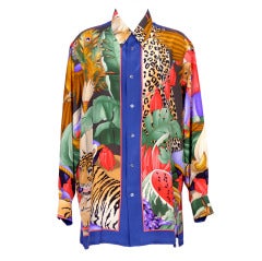 Vintage Silk Leonard Homme Shirt