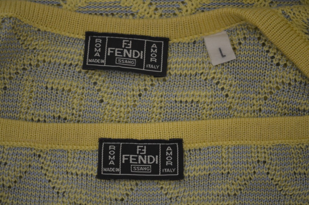 Fendi Dress With Cardigan Set 2