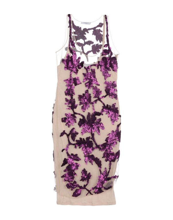 Givenchy Resort 2012 Sequin Tulle  Embroidered Dress.As seen on Florence Welch and Giovanna Battaglia.
Composition: 100% Polyamid.
Details: basic neckline, sleeveless, sequins, no pockets, internal slip dress, side closure, zip closure, tulle,