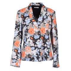 Celine Floral Jacket Blazer