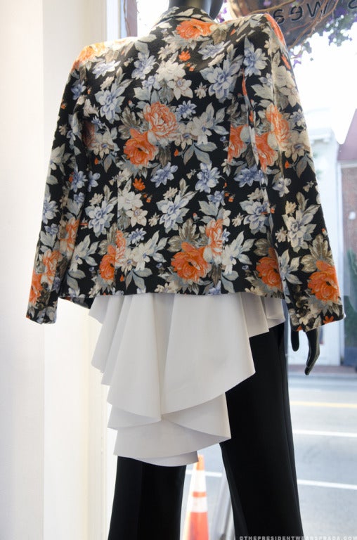 Celine Floral Jacke Blazer Damen
