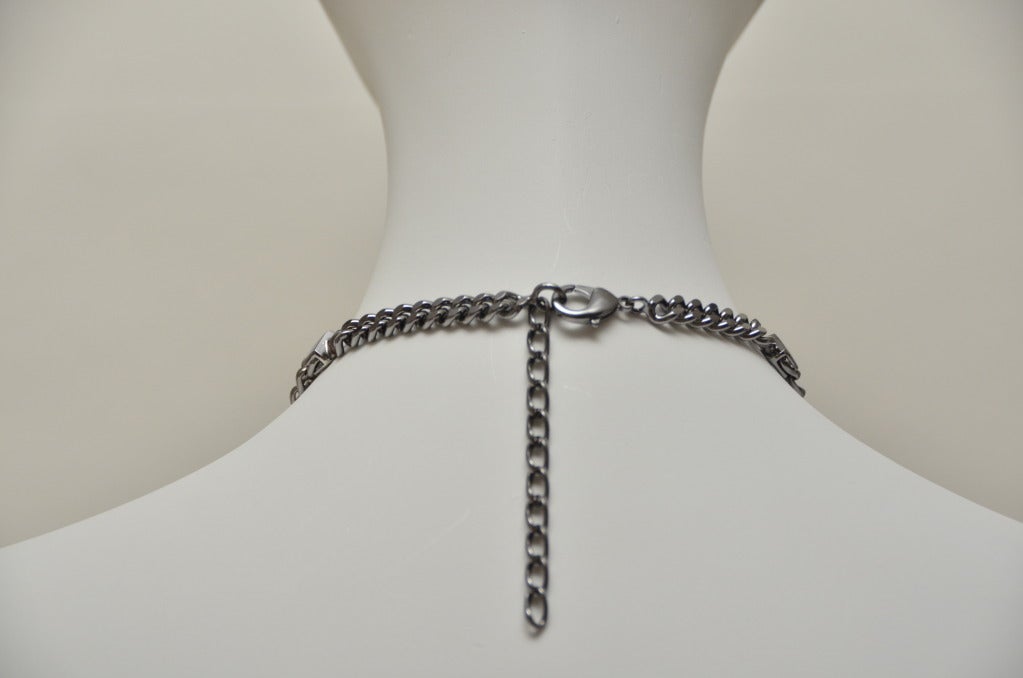 GIANFRANCO FERRE Necklace Swarovski Crystals For Sale at 1stDibs