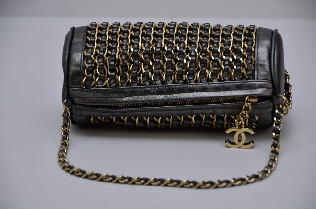 Chanel Mini Handbag Two Way  Chain Around In Excellent Condition In New York, NY