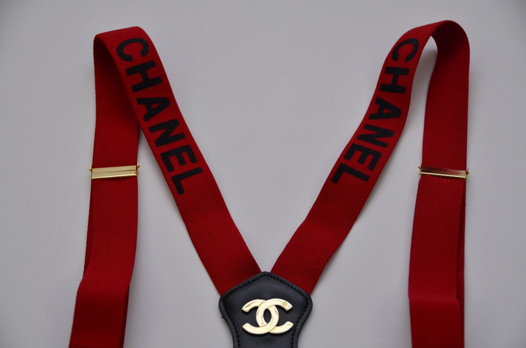 chanel suspenders dupe