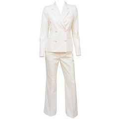 Chanel Off White Suit, 2001