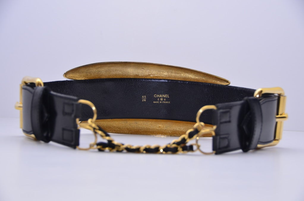 chanel gladiator belt