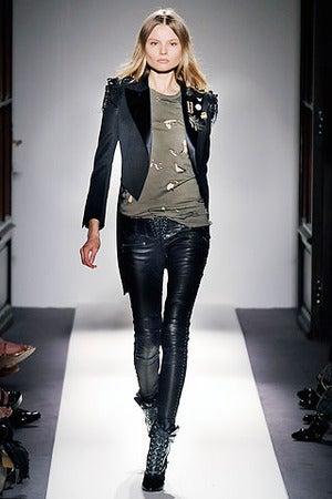 Balmain  Tuxedo Style Millitary Jacket With Embellishment 5