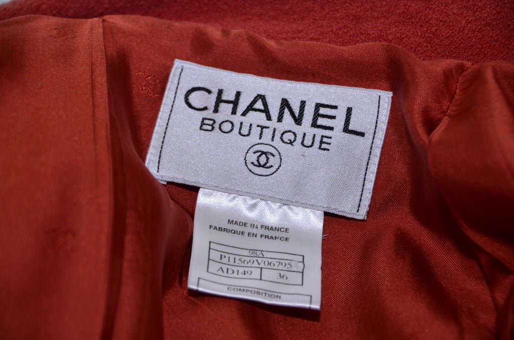 Chanel '98 Tweed Blazer Jacket 1
