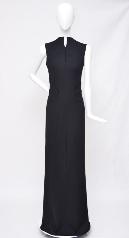 Azzedine Alaia Long Elegant Dress New In New Condition In New York, NY