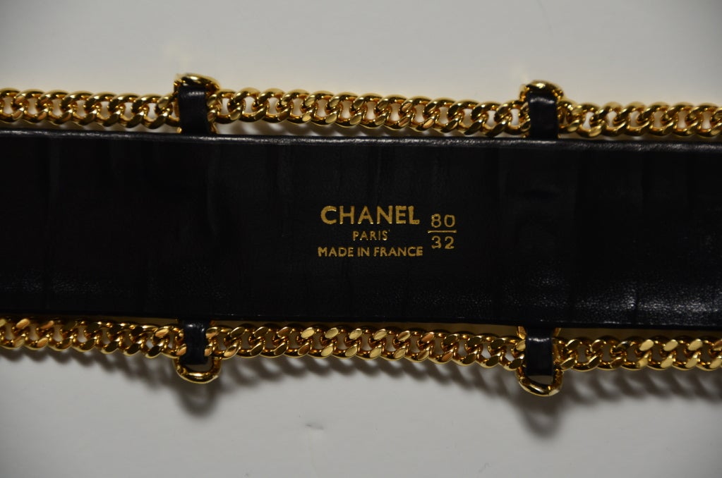 Chanel Rare Vintage Belt 1
