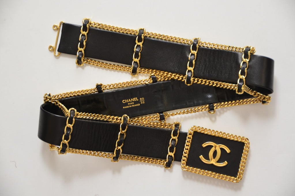 Chanel Rare Vintage Belt 2