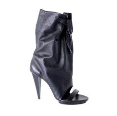 BALENCIAGA open toe ankle boot super soft NEW 40/10