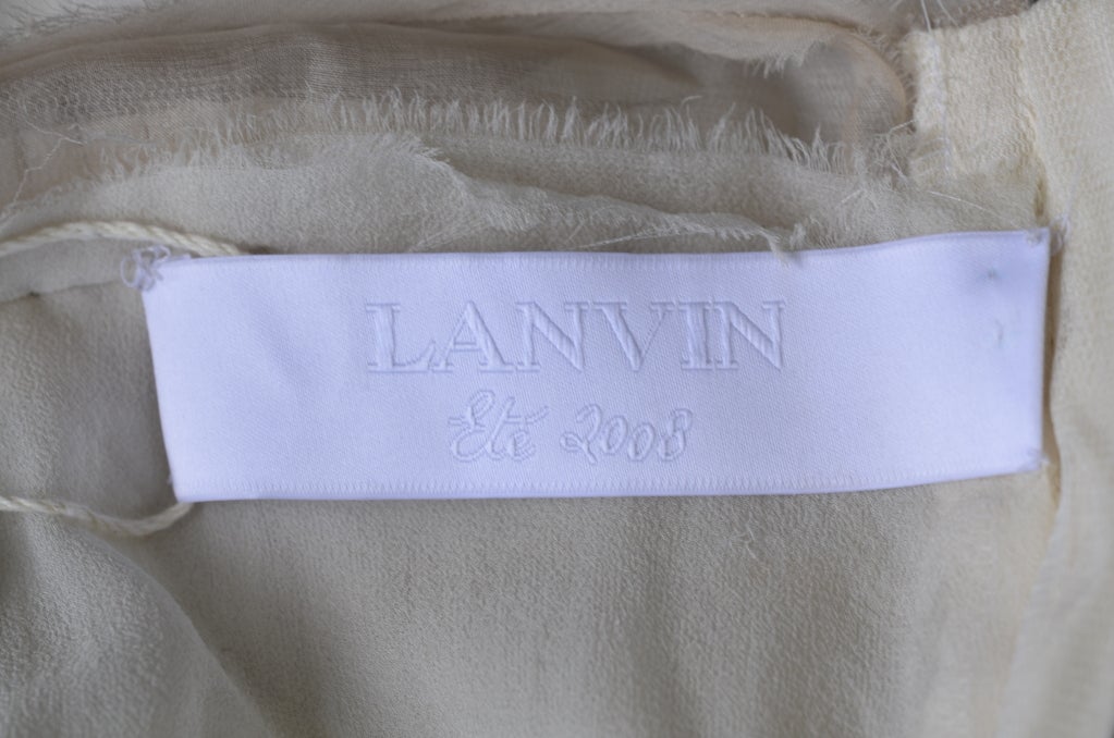 lanvin wedding gown
