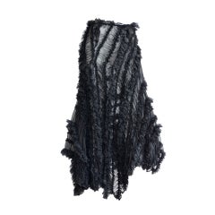 Comme des Garcons Full Asymmetric Tiered Maxi Skirt